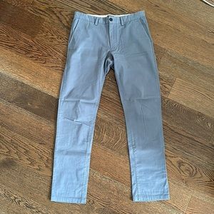 Frank And Oak Blue Chinos